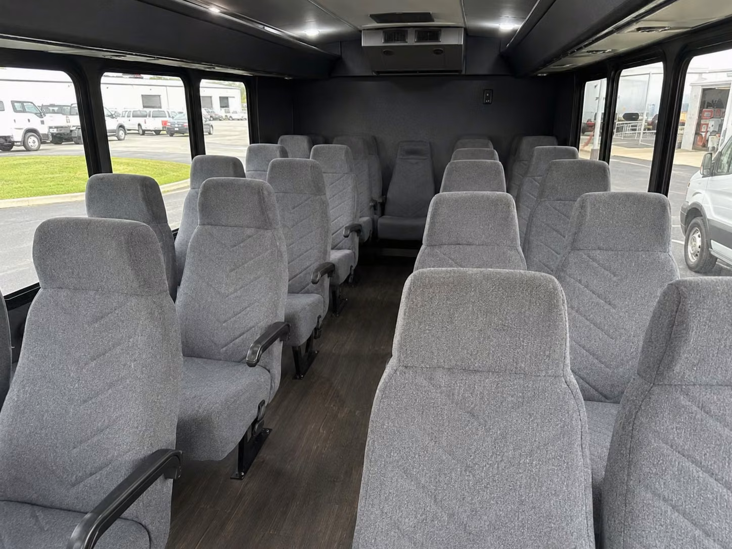 18 passenger minibus inside