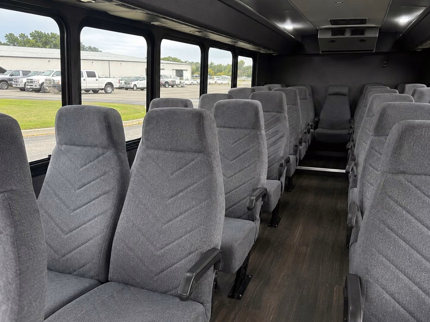 20 passenger minibus interior