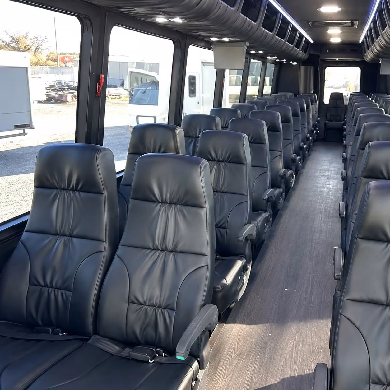 30 passenger minibus interior