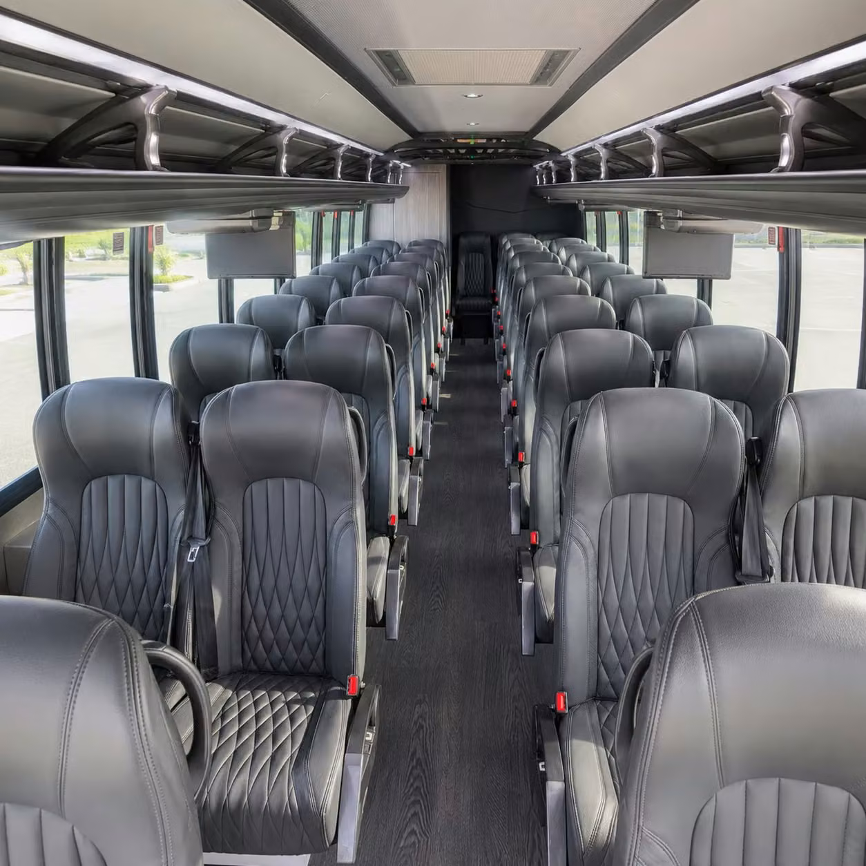 35 passenger minibus interior