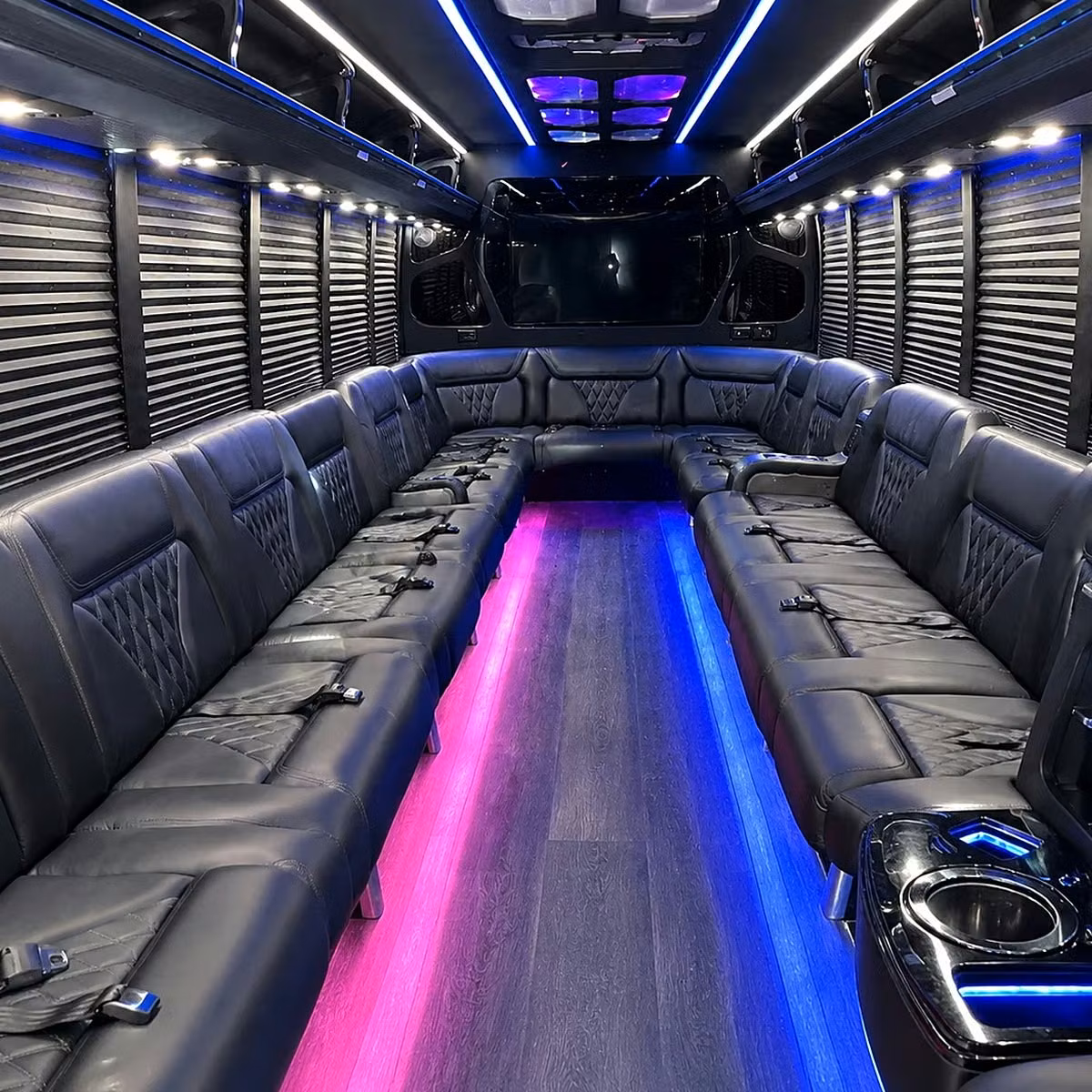 pasadena prom party buses ride in style from dinner to the dance