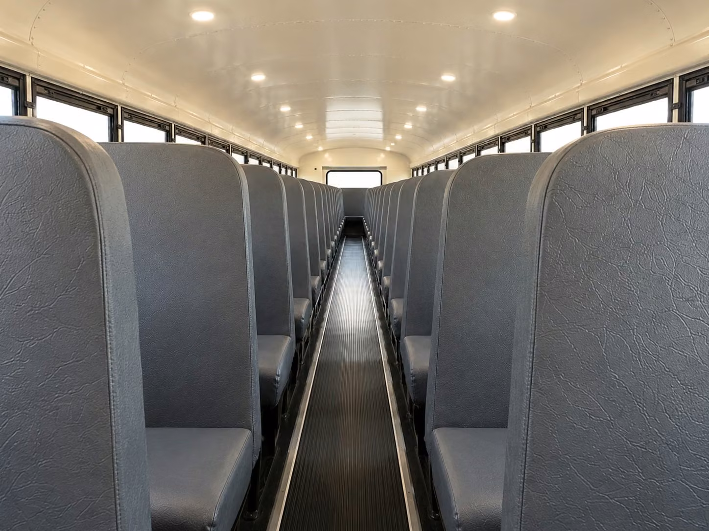 school bus interior