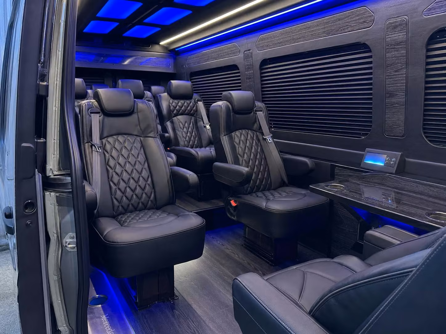 sprinter van transportation for groups and events across pasadena