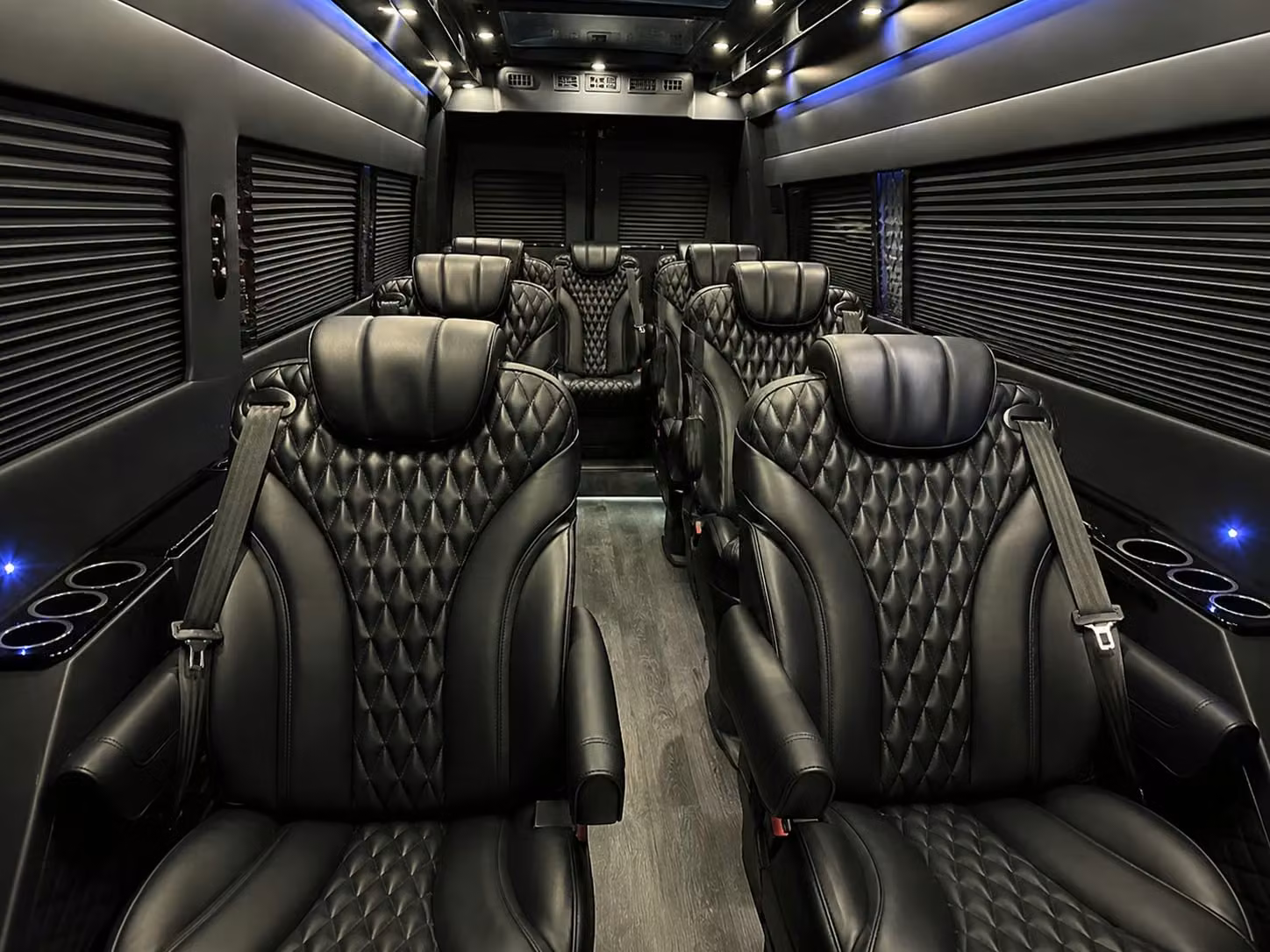 sprinter van with driver interior