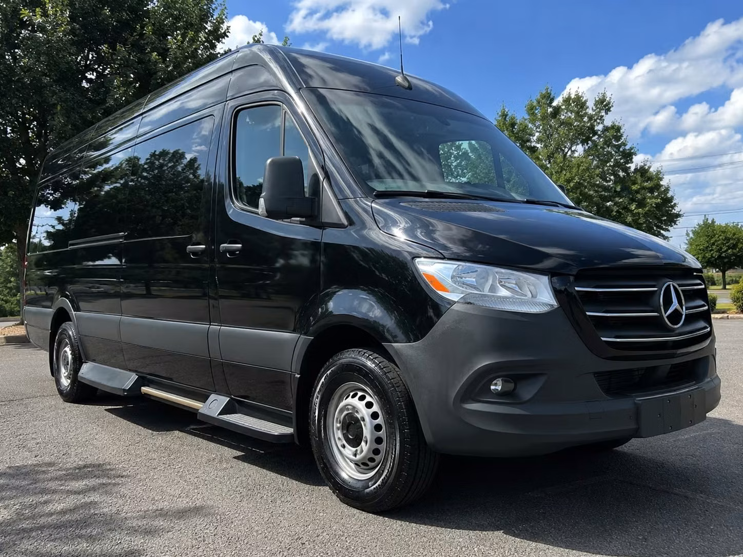 sprinter van with driver